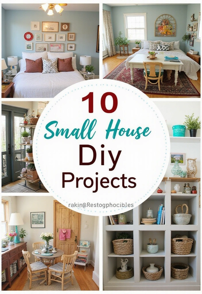 Picture Idea: 25 Fun And Budget Friendly Small House DIY Projects You